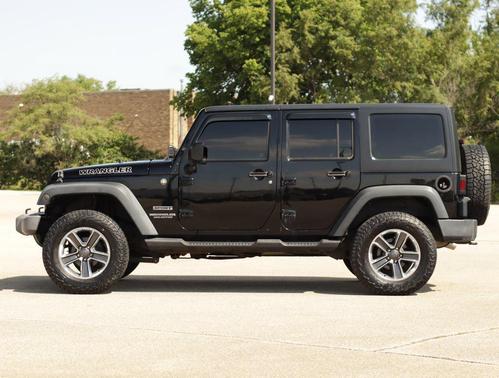 Black Clearcoat 2015 Jeep Wrangler Unlimited Sport