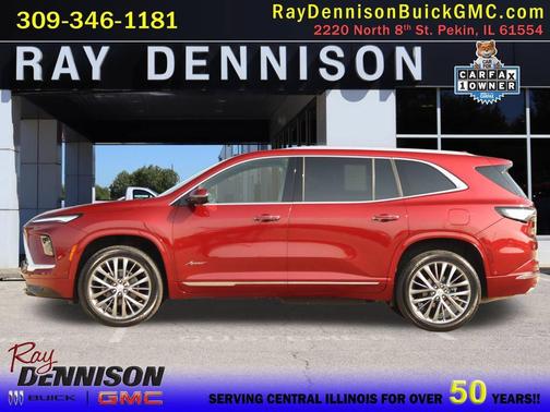 Cherry Red Tintcoat 2025 Buick Enclave Avenir FWD