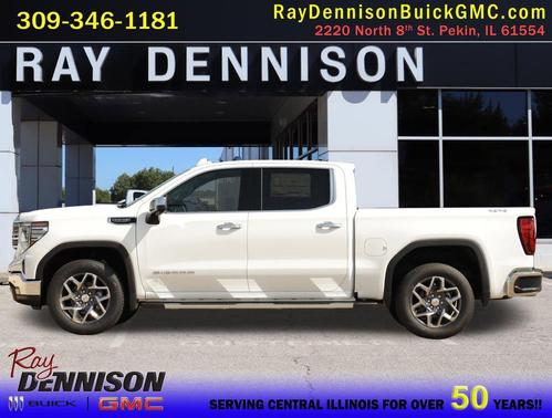 Summit White 2026 GMC Sierra 1500 SLT