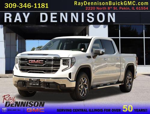 Summit White 2026 GMC Sierra 1500 SLT
