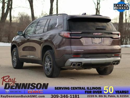 Crystal Metallic 2025 GMC Acadia FWD Elevation