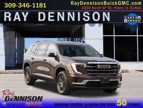 Crystal Metallic 2025 GMC Acadia FWD Elevation