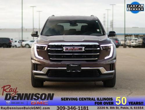 Crystal Metallic 2025 GMC Acadia FWD Elevation
