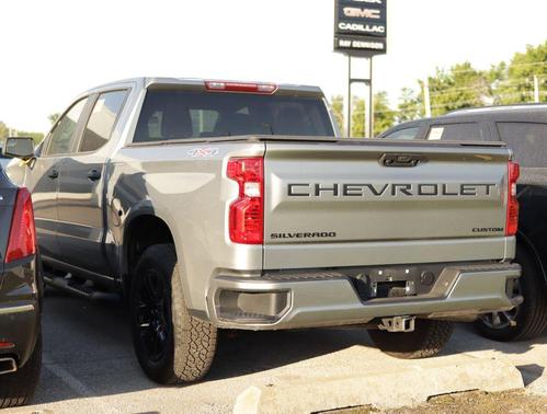 Gray 2024 Chevrolet Silverado 1500 Custom