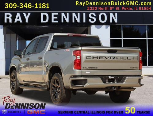 Gray 2024 Chevrolet Silverado 1500 Custom