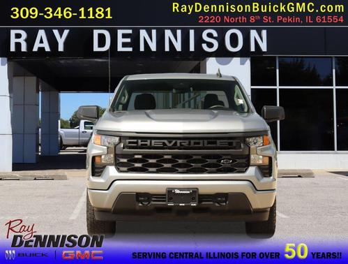Gray 2024 Chevrolet Silverado 1500 Custom