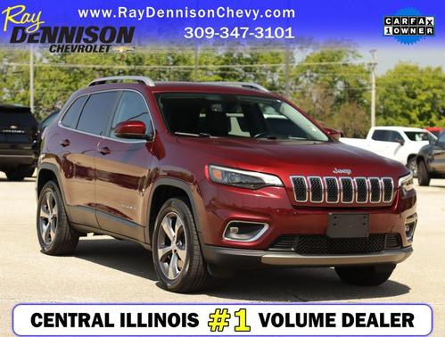 Velvet Red Pearlcoat 2020 Jeep Cherokee Limited