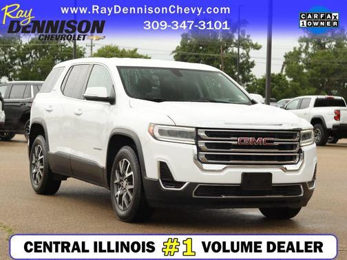 Summit White 2020 GMC Acadia FWD SLE