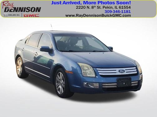 Blue 2009 Ford Fusion SEL