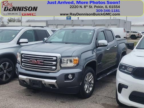 Satin Steel Metallic 2019 GMC Canyon SLT