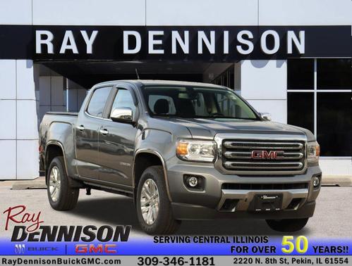 Satin Steel Metallic 2019 GMC Canyon SLT