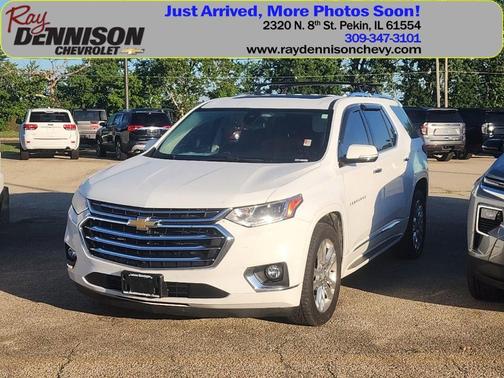 Summit White 2018 Chevrolet Traverse High Country