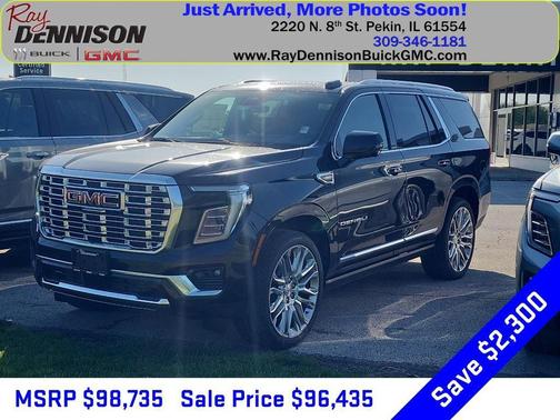 Onyx Black 2026 GMC Yukon Denali