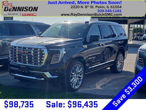 Onyx Black 2026 GMC Yukon Denali