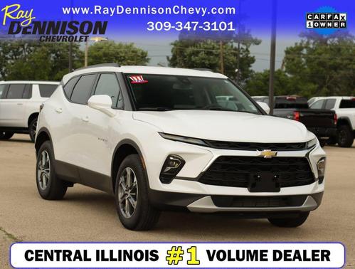 Summit White 2023 Chevrolet Blazer 2LT