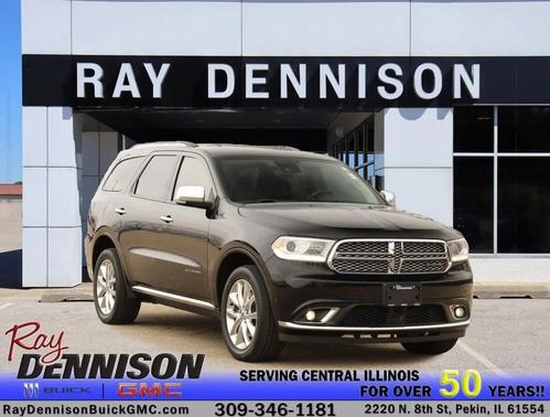 DB Black 2019 Dodge Durango Citadel