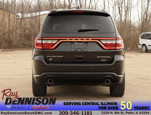 DB Black 2019 Dodge Durango Citadel