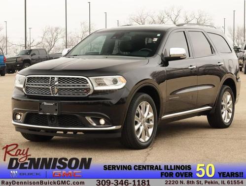 DB Black 2019 Dodge Durango Citadel