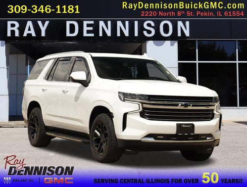 Summit White 2021 Chevrolet Tahoe LT