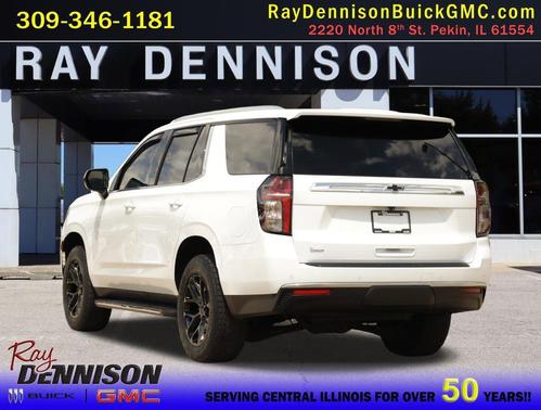 Summit White 2021 Chevrolet Tahoe LT