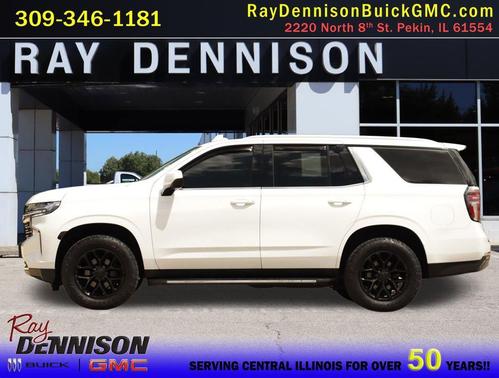 Summit White 2021 Chevrolet Tahoe LT