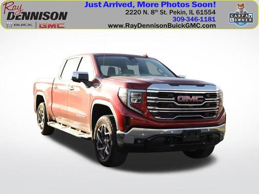 Volcanic Red Tintcoat 2025 GMC Sierra 1500 SLT