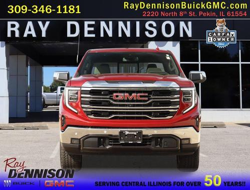 Volcanic Red Tintcoat 2025 GMC Sierra 1500 SLT