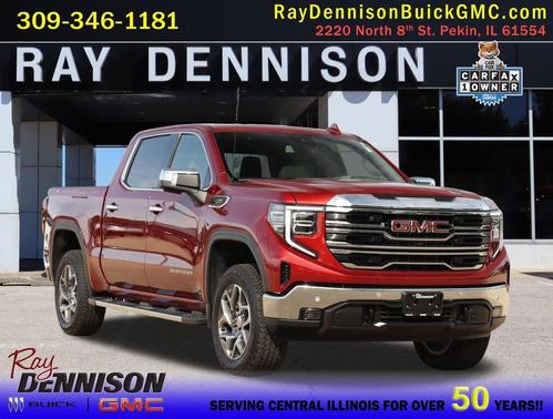 Volcanic Red Tintcoat 2025 GMC Sierra 1500 SLT