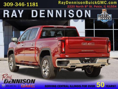 Volcanic Red Tintcoat 2025 GMC Sierra 1500 SLT