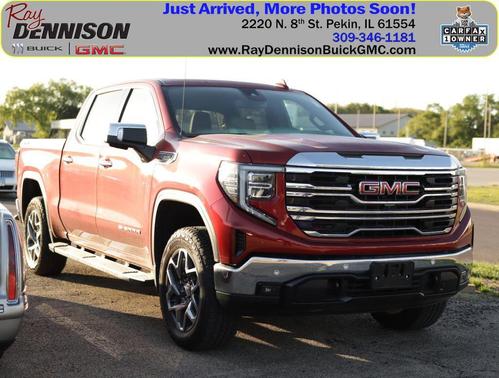 Volcanic Red Tintcoat 2025 GMC Sierra 1500 SLT