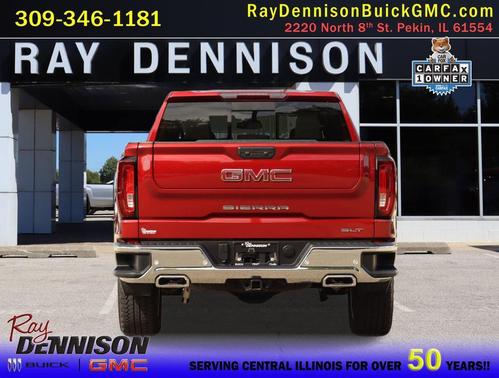 Volcanic Red Tintcoat 2025 GMC Sierra 1500 SLT