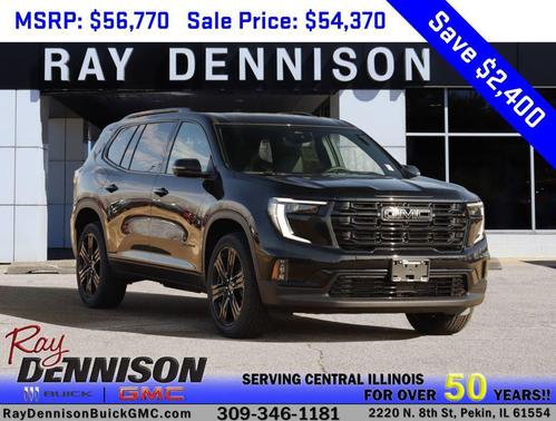 Ebony Twilight Metallic 2026 GMC Acadia Elevation AWD