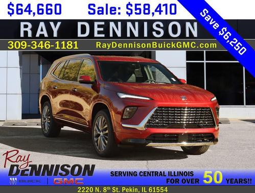 cherry red tintcoat 2026 Buick Enclave Avenir