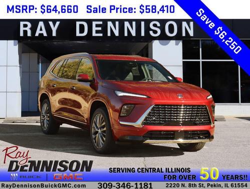 cherry red tintcoat 2026 Buick Enclave Avenir