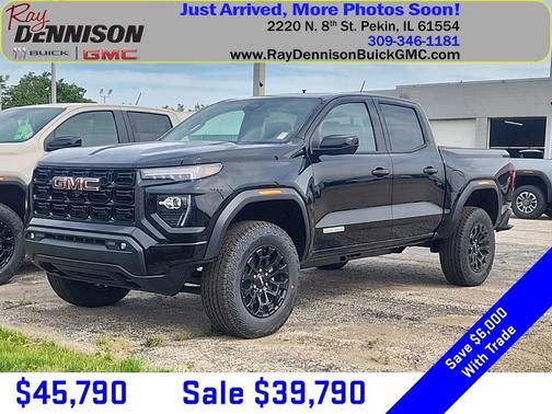 Onyx Black 2026 GMC Canyon Elevation