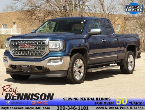 Stone Blue Metallic 2017 GMC Sierra 1500 SLT