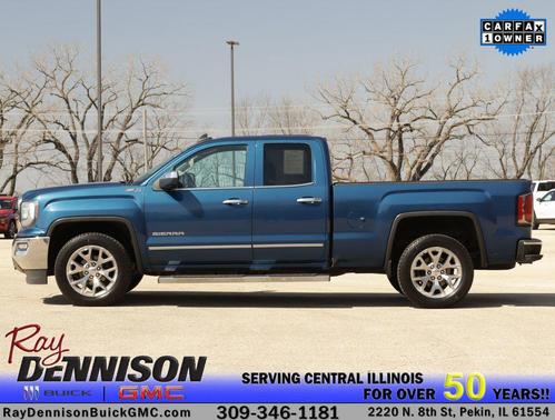 Stone Blue Metallic 2017 GMC Sierra 1500 SLT