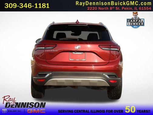 Cinnabar Metallic 2023 Buick Envision Essence FWD