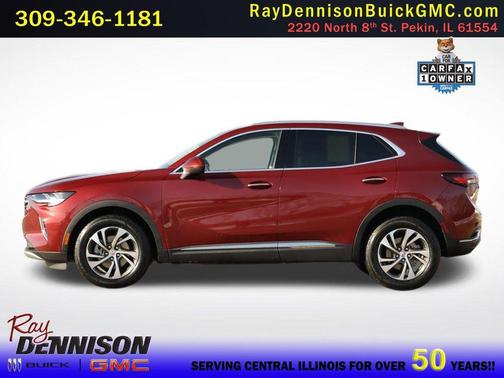 Cinnabar Metallic 2023 Buick Envision Essence FWD
