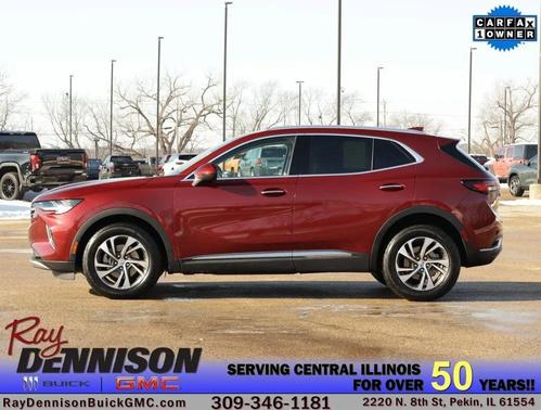 Cinnabar Metallic 2023 Buick Envision Essence FWD