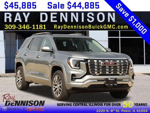 Sterling Metallic 2026 GMC Terrain Denali