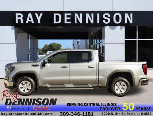 Sterling Metallic 2024 GMC Sierra 1500 SLE
