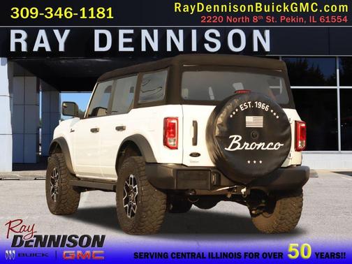 Oxford White 2022 Ford Bronco Base