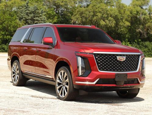 Radiant Red Tintcoat 2025 Cadillac Escalade ESV Premium Luxury