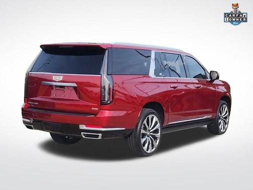 Radiant Red Tintcoat 2025 Cadillac Escalade ESV Premium Luxury
