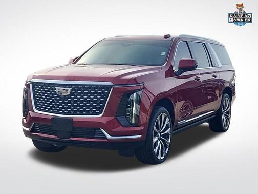 Radiant Red Tintcoat 2025 Cadillac Escalade ESV Premium Luxury
