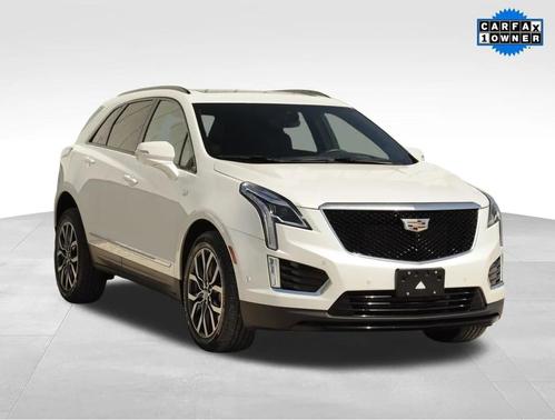 Crystal White Tricoat 2023 Cadillac XT5 Sport