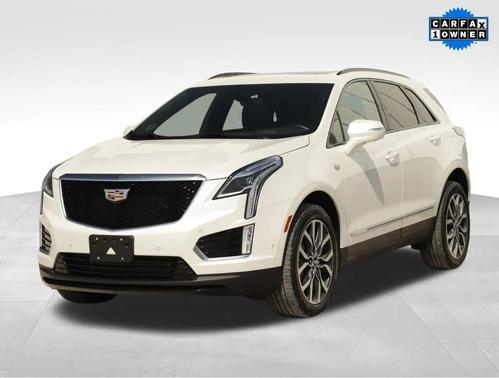 Crystal White Tricoat 2023 Cadillac XT5 Sport