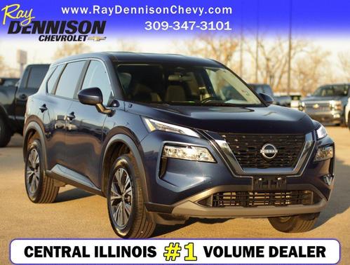 Caspian Blue Metallic 2023 Nissan Rogue SV