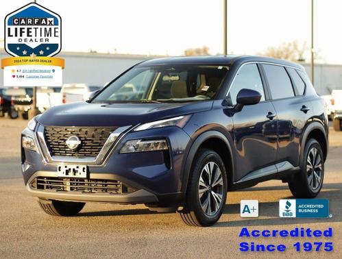 Caspian Blue Metallic 2023 Nissan Rogue SV